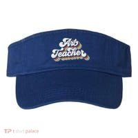 Retro Art Teacher For Artist Teacher Team Menn & Womenn Visor thumb 0