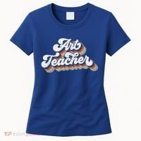 Retro Art Teacher For Artist Teacher Team Menn & Womenn Women's T-Shirt thumb 0