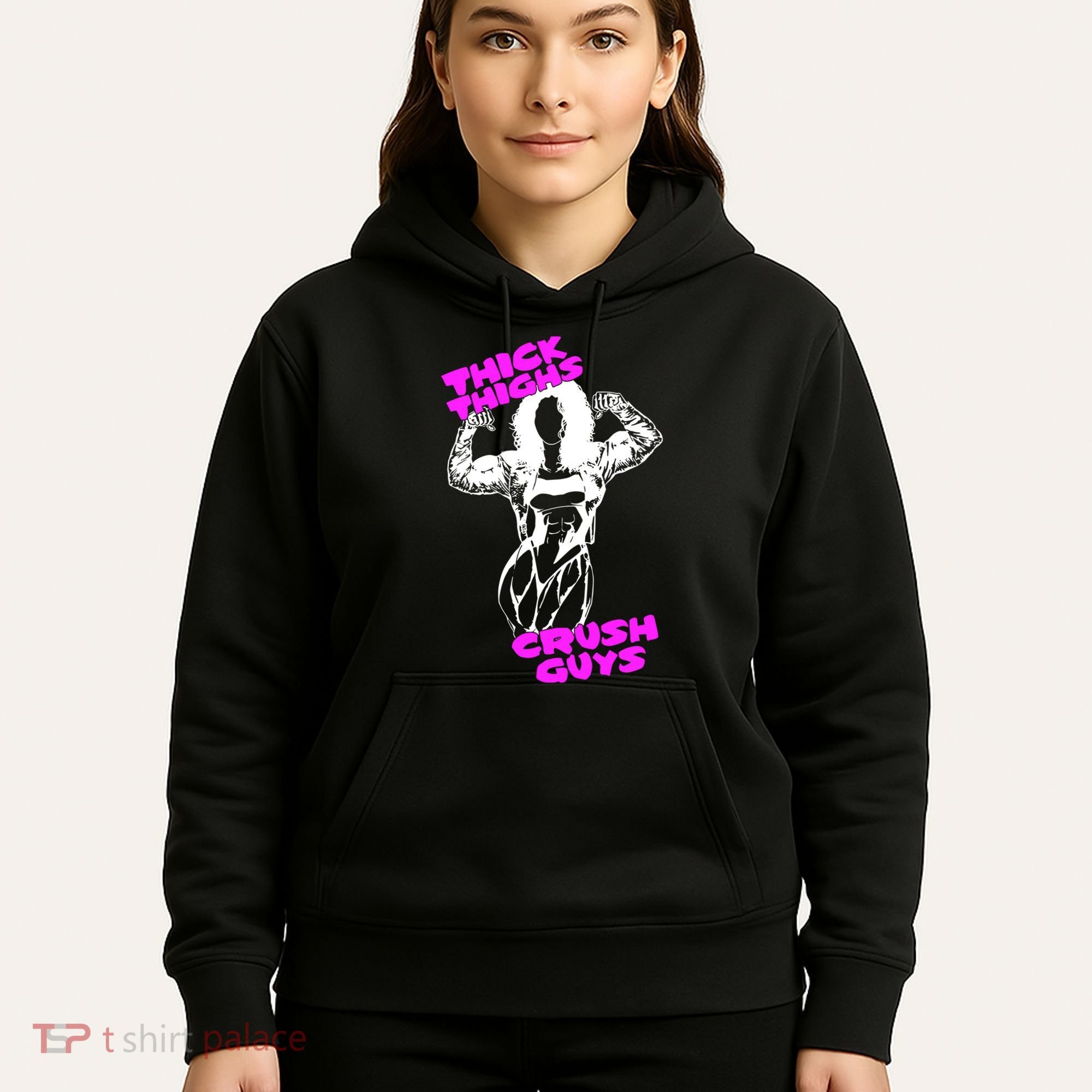 Raskol Apparel Thick Thighs Crush Guys Hoodie