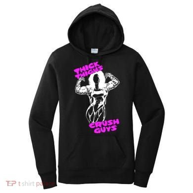 Raskol Apparel Thick Thighs Crush Guys Women's Hoodie