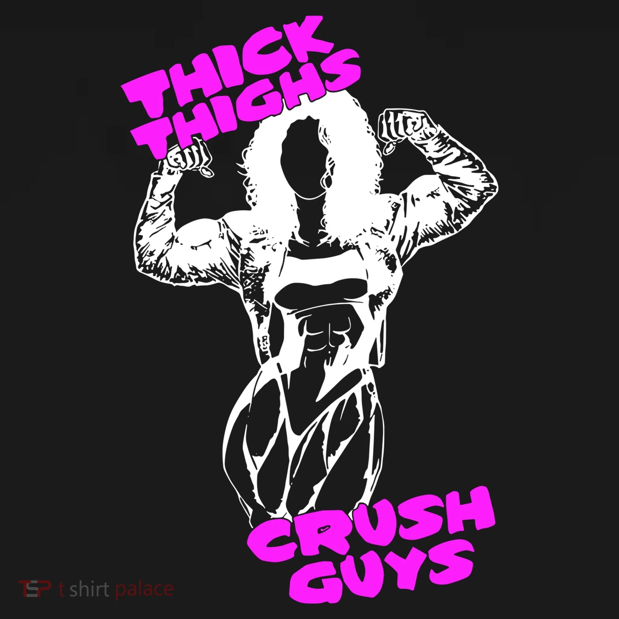 Raskol Apparel Thick Thighs Crush Guys Women's Hoodie