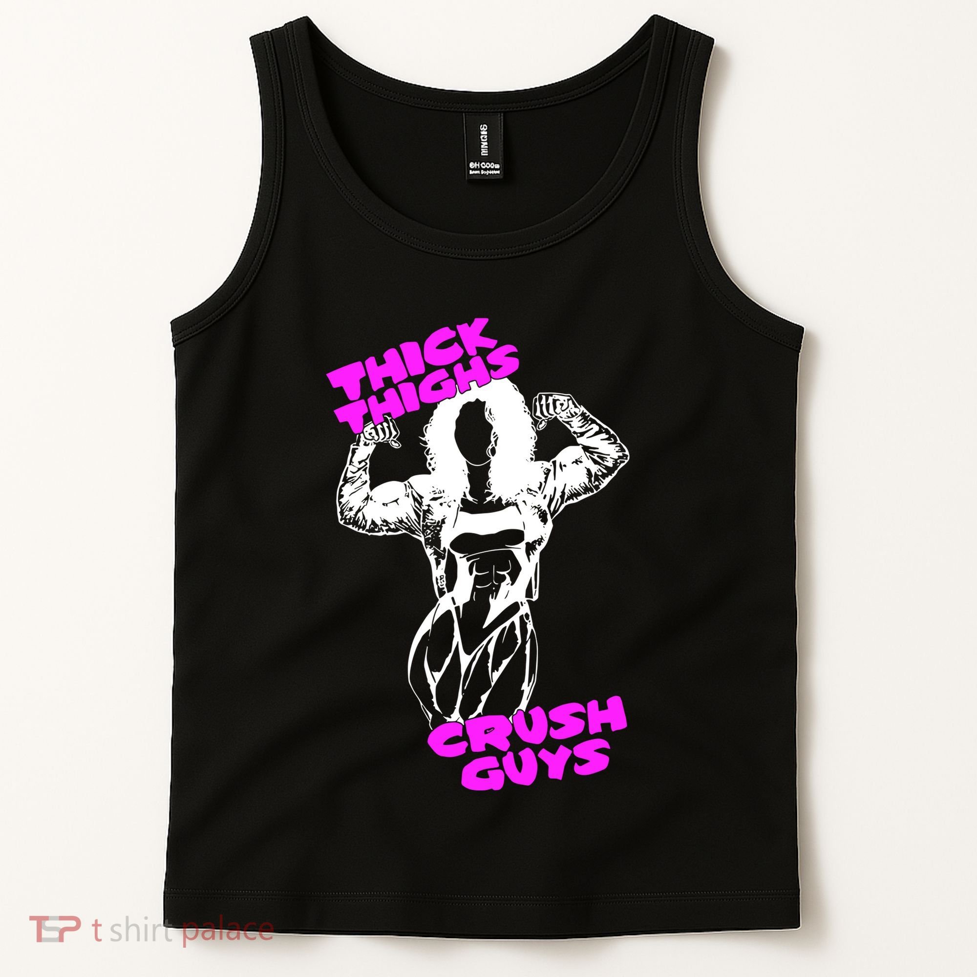 Raskol Apparel Thick Thighs Crush Guys Tank Top