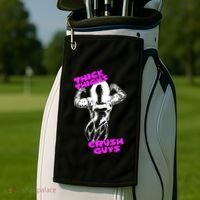Raskol Apparel Thick Thighs Crush Guys Golf Towel thumb 2