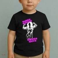 Raskol Apparel Thick Thighs Crush Guys Toddler T-Shirt thumb 2