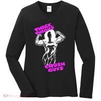 Raskol Apparel Thick Thighs Crush Guys Women's Long Sleeve Shirt thumb 0