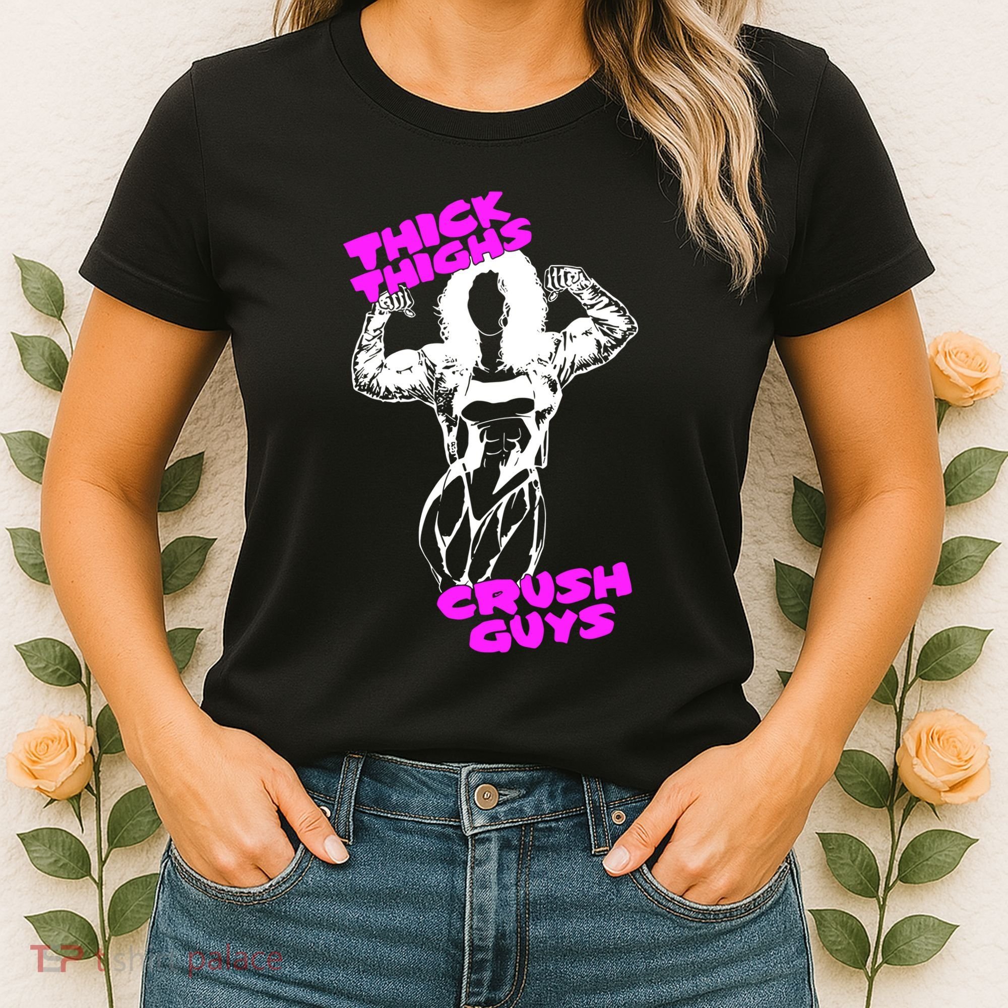Raskol Apparel Thick Thighs Crush Guys Women's T-Shirt