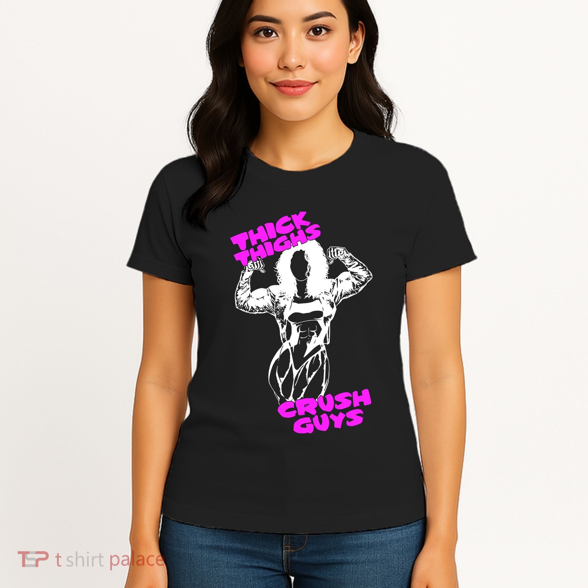 Raskol Apparel Thick Thighs Crush Guys Women's T-Shirt
