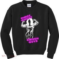 Raskol Apparel Thick Thighs Crush Guys Kids Sweatshirt thumb 0