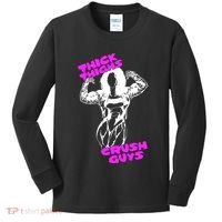 Raskol Apparel Thick Thighs Crush Guys Kids Long Sleeve Shirt thumb 0