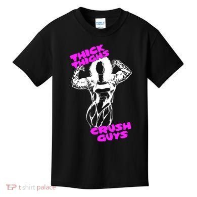 Raskol Apparel Thick Thighs Crush Guys Kids T-Shirt