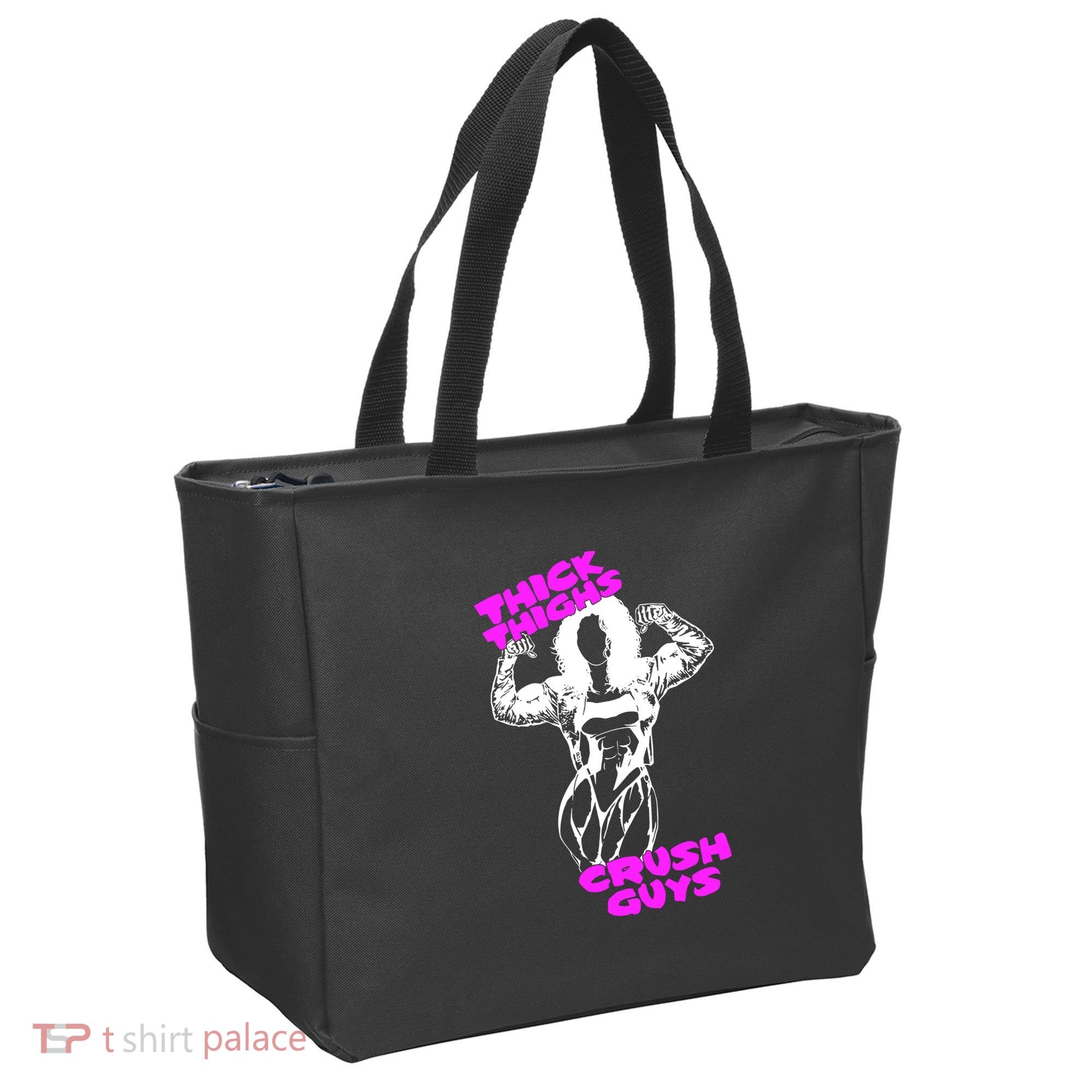 Raskol Apparel Thick Thighs Crush Guys Tote Bag