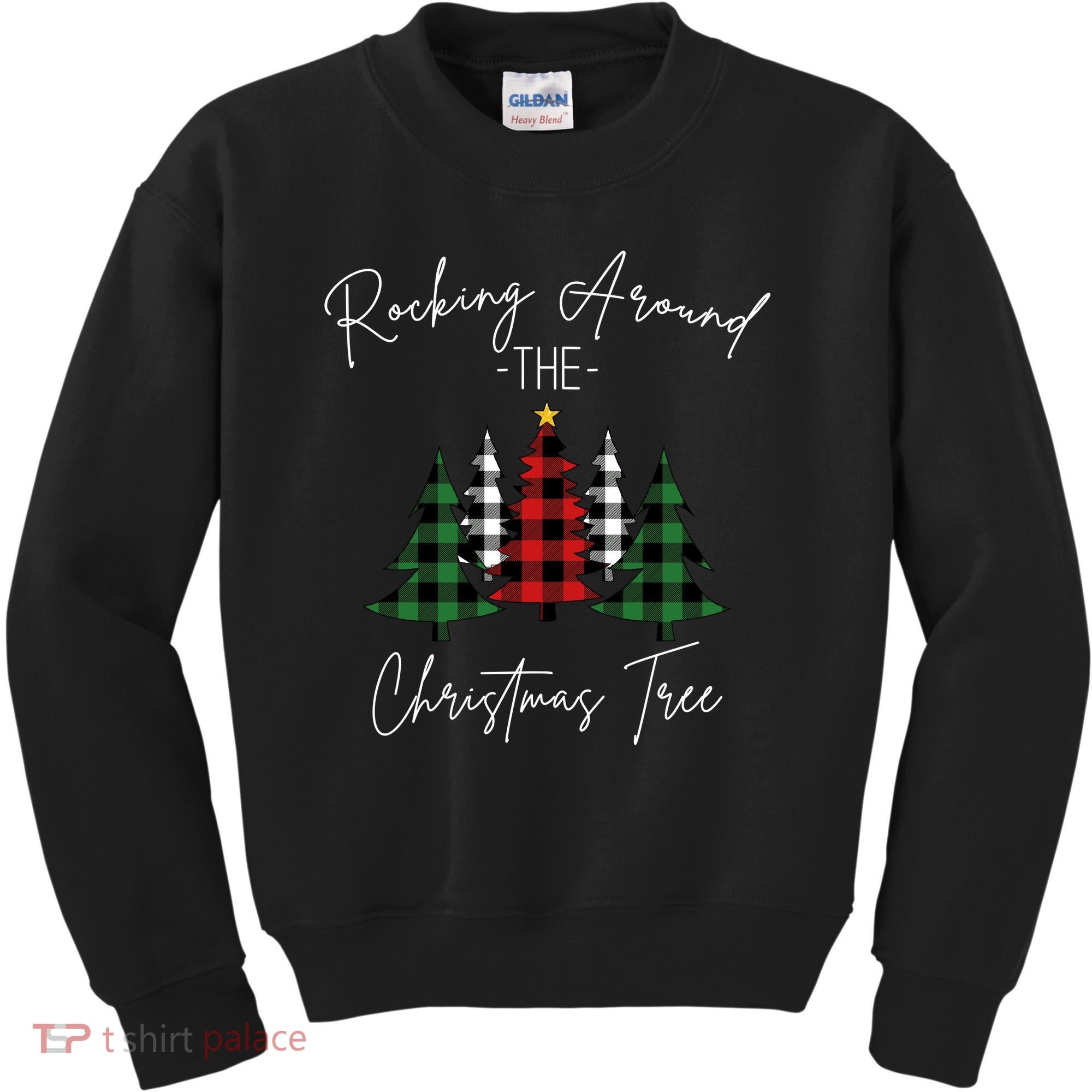 Rocking Around The Christmas Tree Kids Sweatshirt