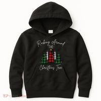 Rocking Around The Christmas Tree Kids Hoodie thumb 0