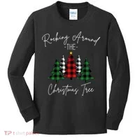 Rocking Around The Christmas Tree Kids Long Sleeve Shirt thumb 0