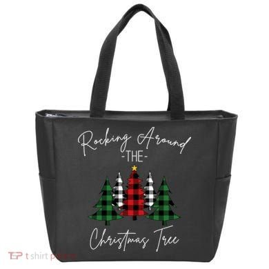 Rocking Around The Christmas Tree Tote Bag