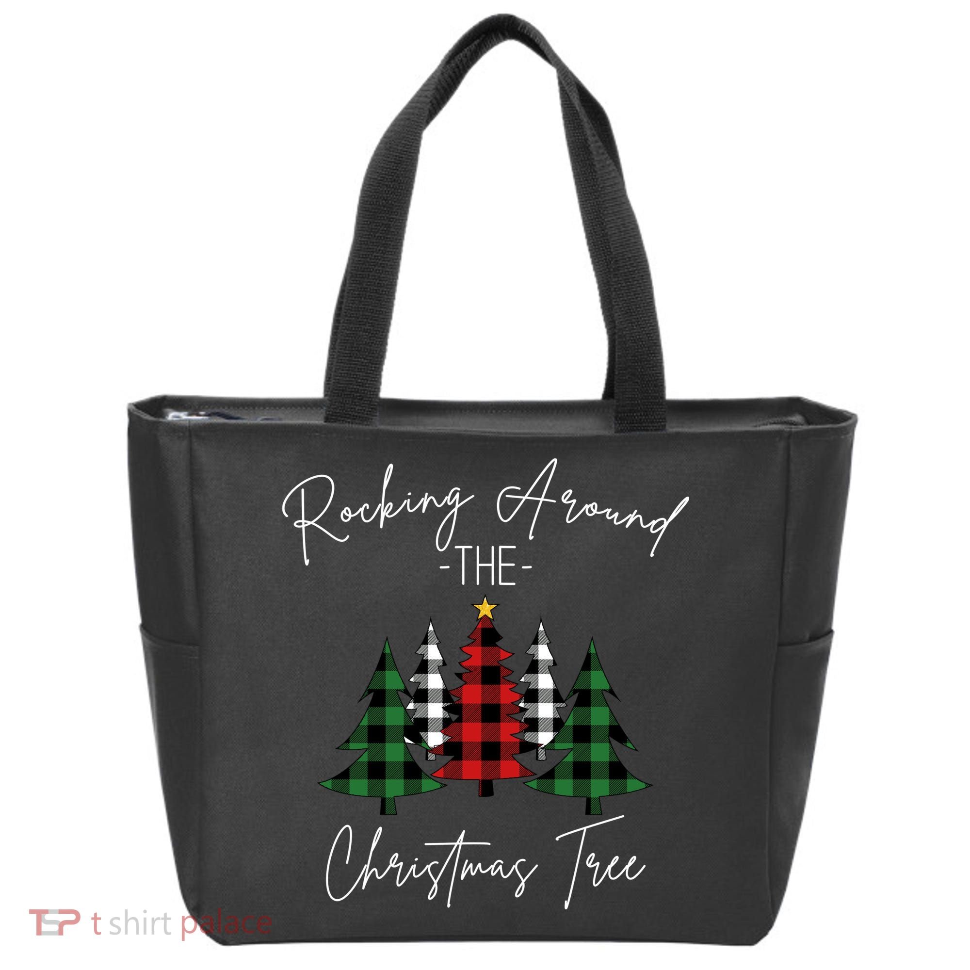Rocking Around The Christmas Tree Tote Bag