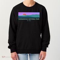 Retro Appalachian Trail Blue Ridge Shenandoah National Park Gift Women's Sweatshirt thumb 0