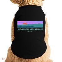 Retro Appalachian Trail Blue Ridge Shenandoah National Park Gift Doggie Tank thumb 0