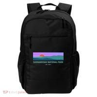 Retro Appalachian Trail Blue Ridge Shenandoah National Park Gift Backpack thumb 0