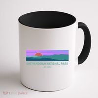 Retro Appalachian Trail Blue Ridge Shenandoah National Park Gift Coffee Mug thumb 1