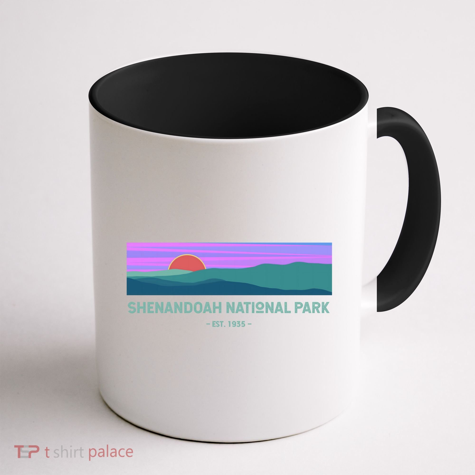 Retro Appalachian Trail Blue Ridge Shenandoah National Park Gift Coffee Mug