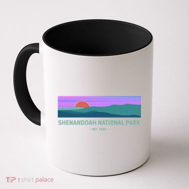 Retro Appalachian Trail Blue Ridge Shenandoah National Park Gift Coffee Mug