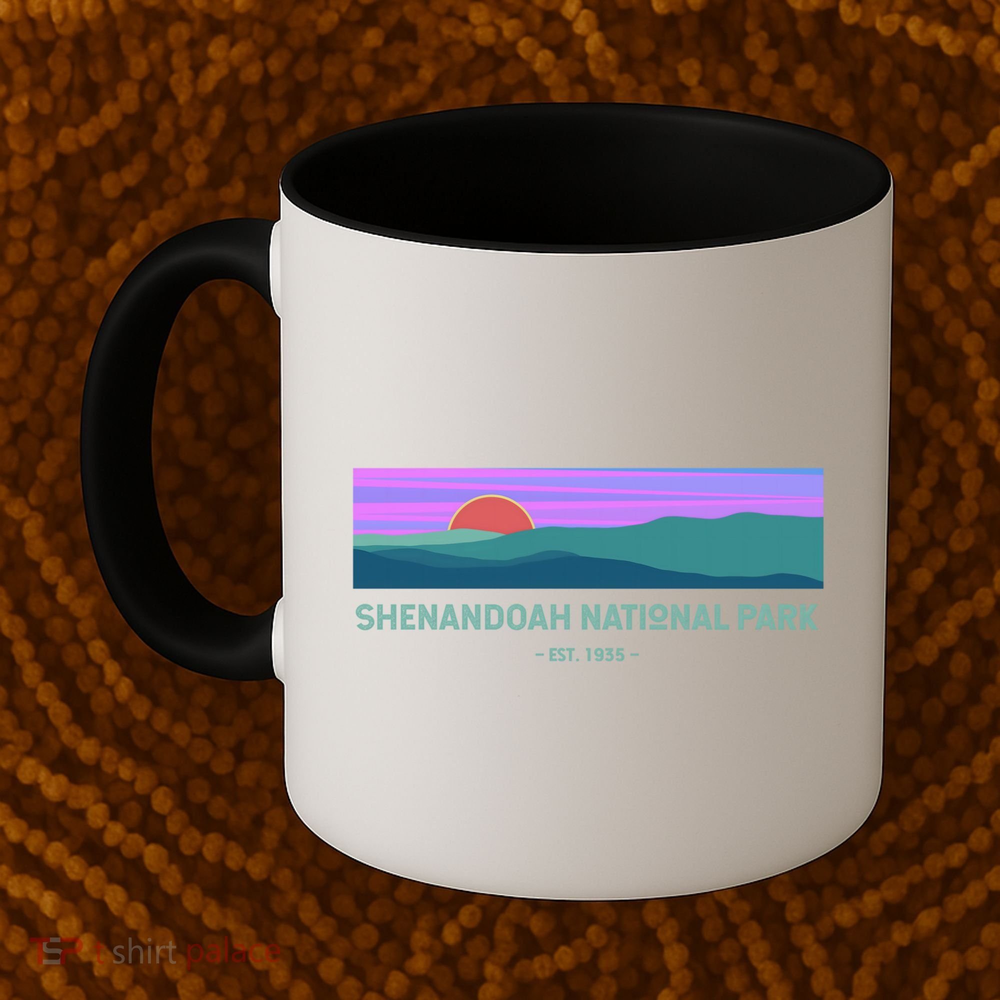 Retro Appalachian Trail Blue Ridge Shenandoah National Park Gift Coffee Mug