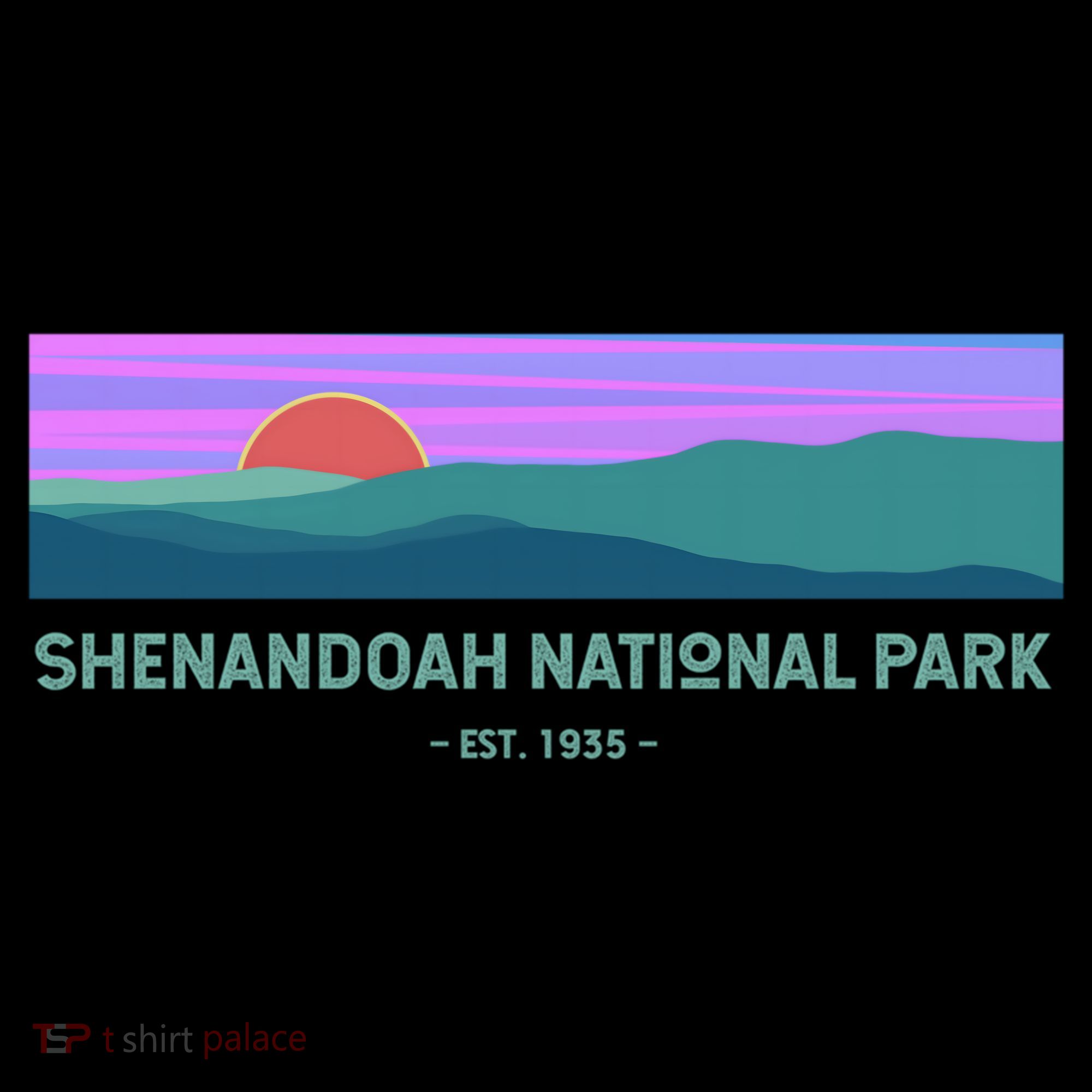 Retro Appalachian Trail Blue Ridge Shenandoah National Park Gift Coffee Mug