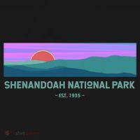 Retro Appalachian Trail Blue Ridge Shenandoah National Park Gift Women's Hoodie thumb 2