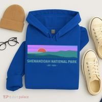 Retro Appalachian Trail Blue Ridge Shenandoah National Park Gift Hoodie thumb 4