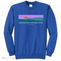 Retro Appalachian Trail Blue Ridge Shenandoah National Park Gift Sweatshirt thumb 0