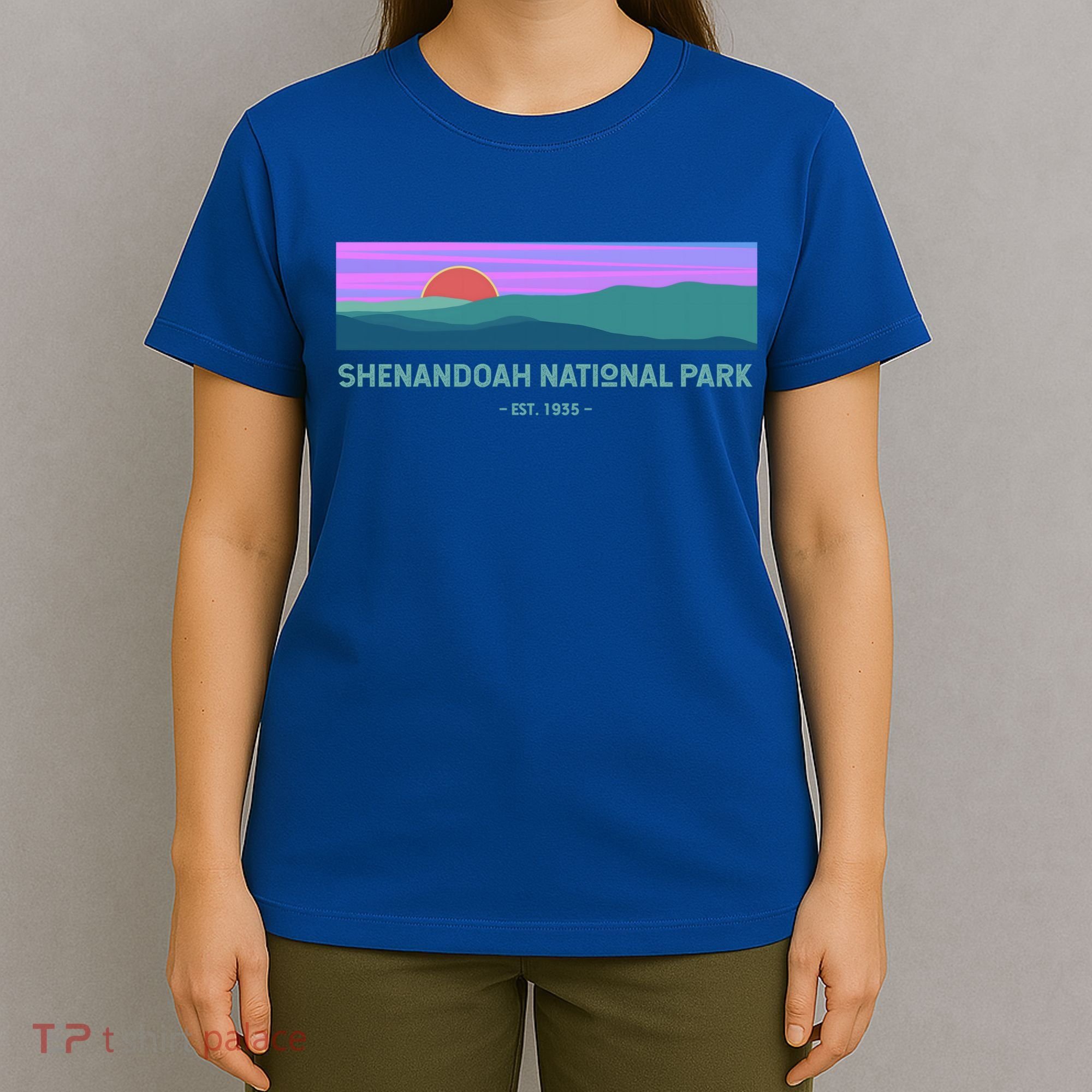 Retro Appalachian Trail Blue Ridge Shenandoah National Park Gift T-Shirt