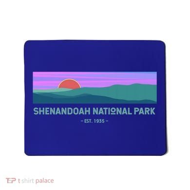 Retro Appalachian Trail Blue Ridge Shenandoah National Park Gift Mousepad