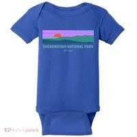 Retro Appalachian Trail Blue Ridge Shenandoah National Park Gift Baby Bodysuit thumb 0