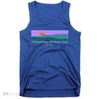 Retro Appalachian Trail Blue Ridge Shenandoah National Park Gift Tank Top thumb 0