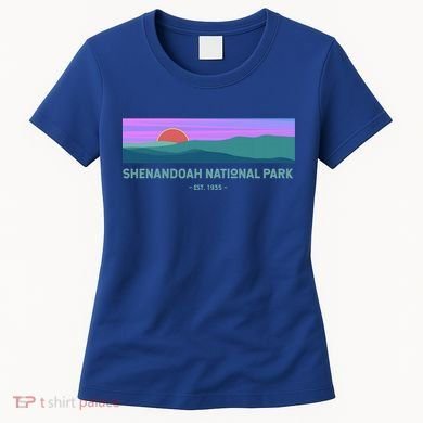 Retro Appalachian Trail Blue Ridge Shenandoah National Park Gift Women's T-Shirt