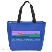 Retro Appalachian Trail Blue Ridge Shenandoah National Park Gift Tote Bag thumb 0