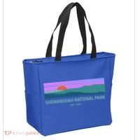 Retro Appalachian Trail Blue Ridge Shenandoah National Park Gift Tote Bag thumb 2