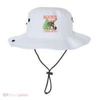 Rocking Around The Christmas Tree Christmas Cow Horse Bucket Hat thumb 0