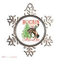 Rocking Around The Christmas Tree Christmas Cow Horse Ornament thumb 0