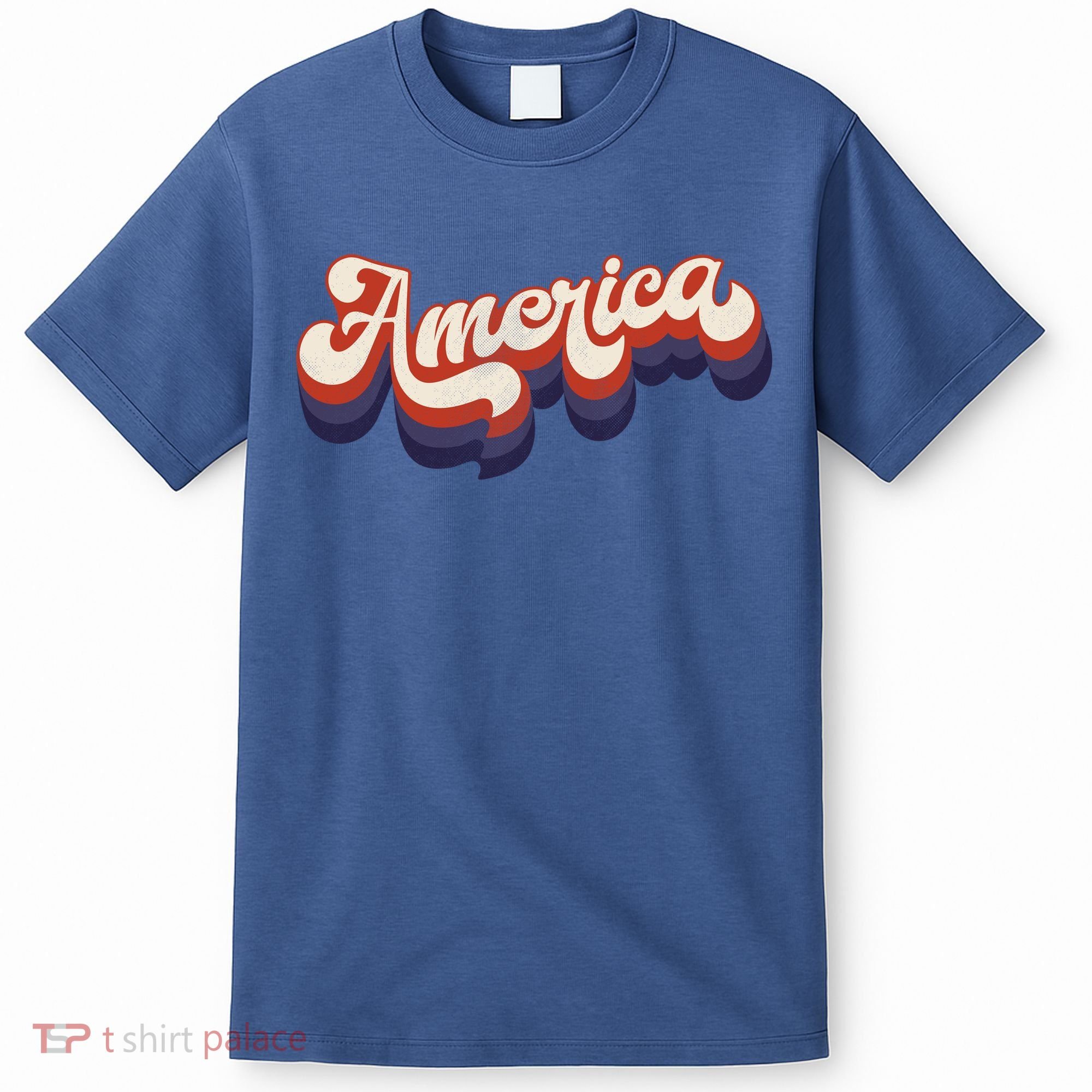Retro America USA Vintage 4th Of July T-Shirt