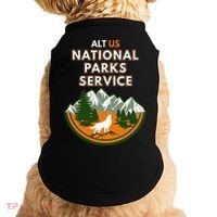 Resist Alt Us National Parks Service Doggie Tank thumb 0