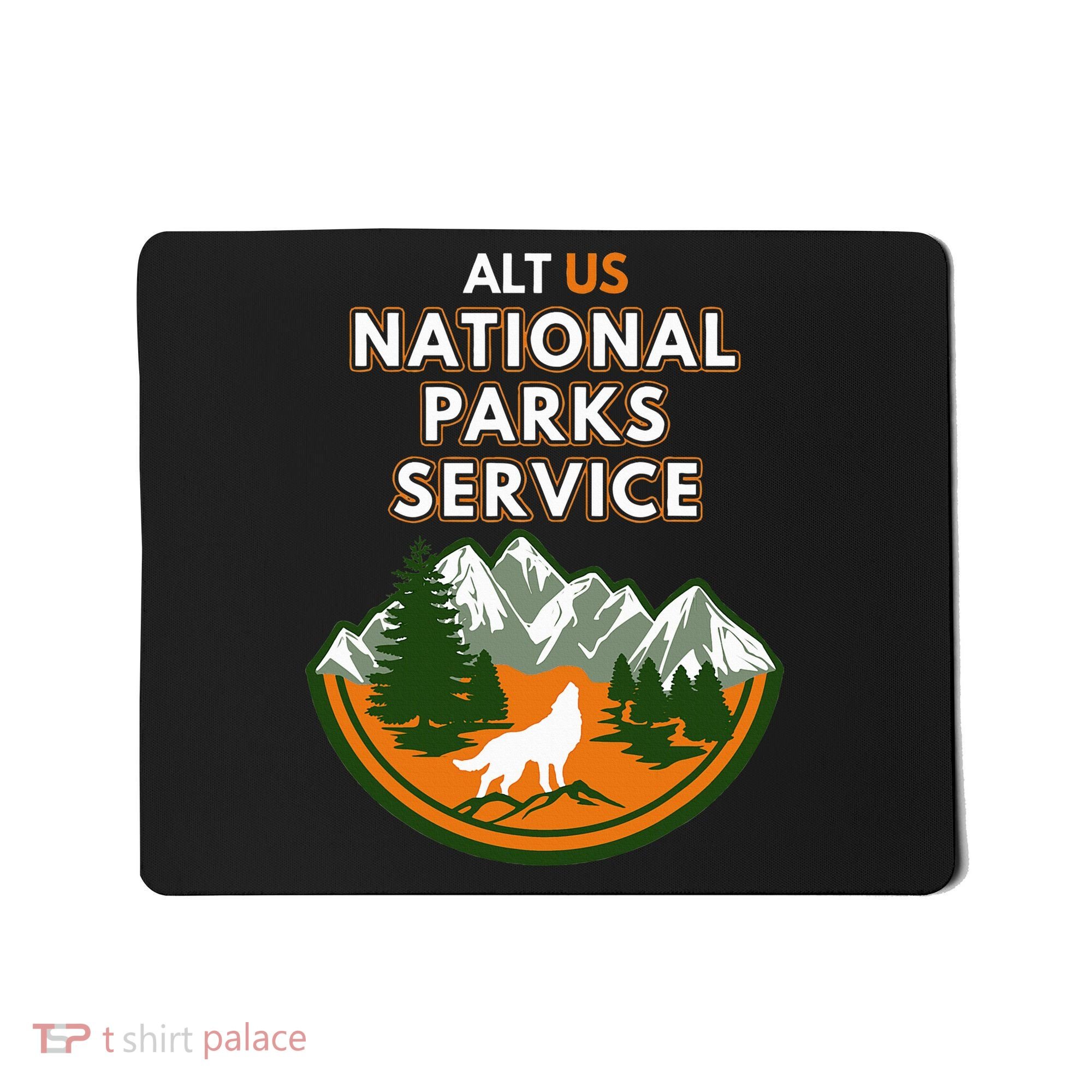 Resist Alt Us National Parks Service Mousepad