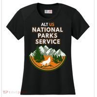 Resist Alt Us National Parks Service Women's Cooling Performance Crew T-Shirt thumb 0