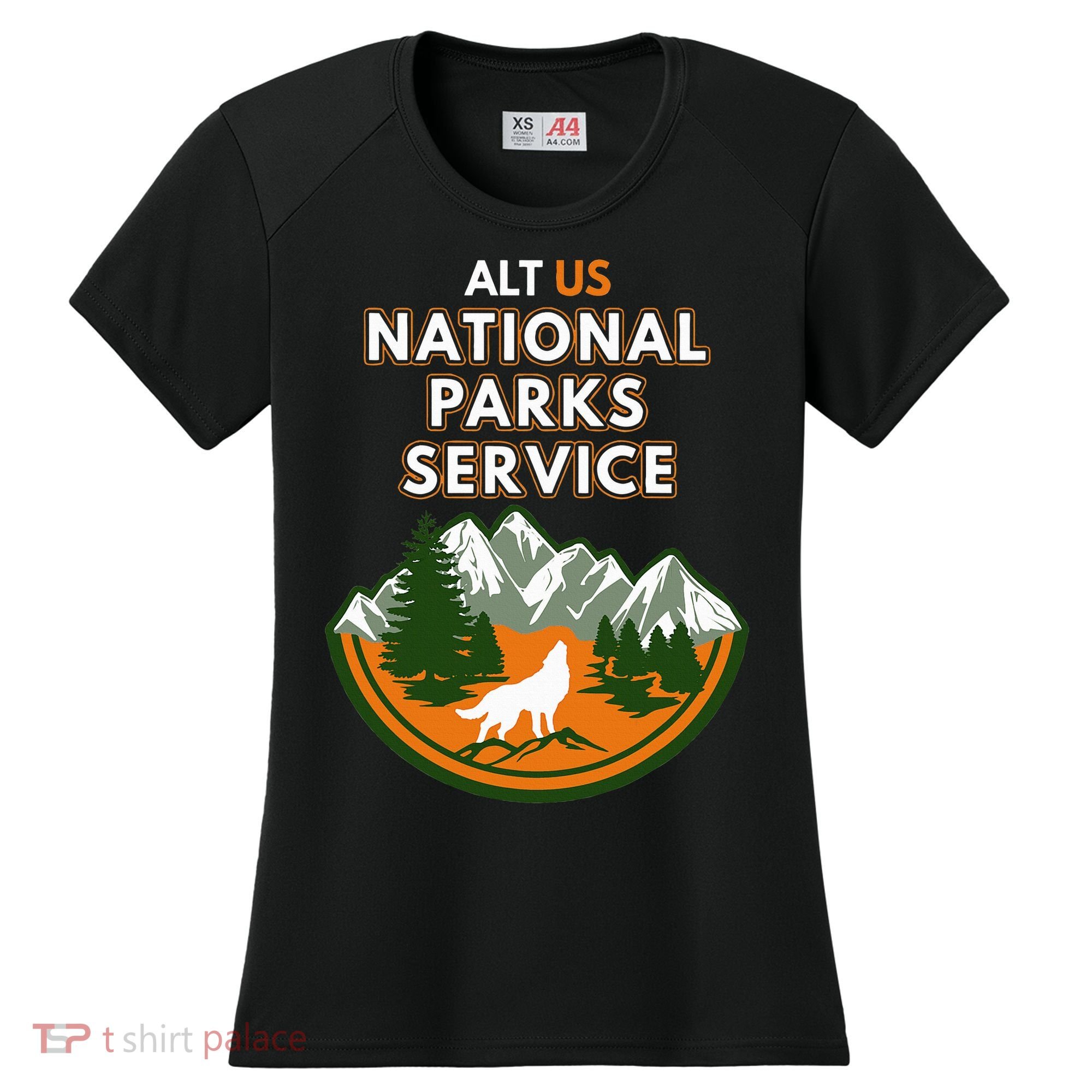 Resist Alt Us National Parks Service Women's Cooling Performance Crew T-Shirt