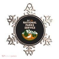 Resist Alt Us National Parks Service Ornament thumb 0