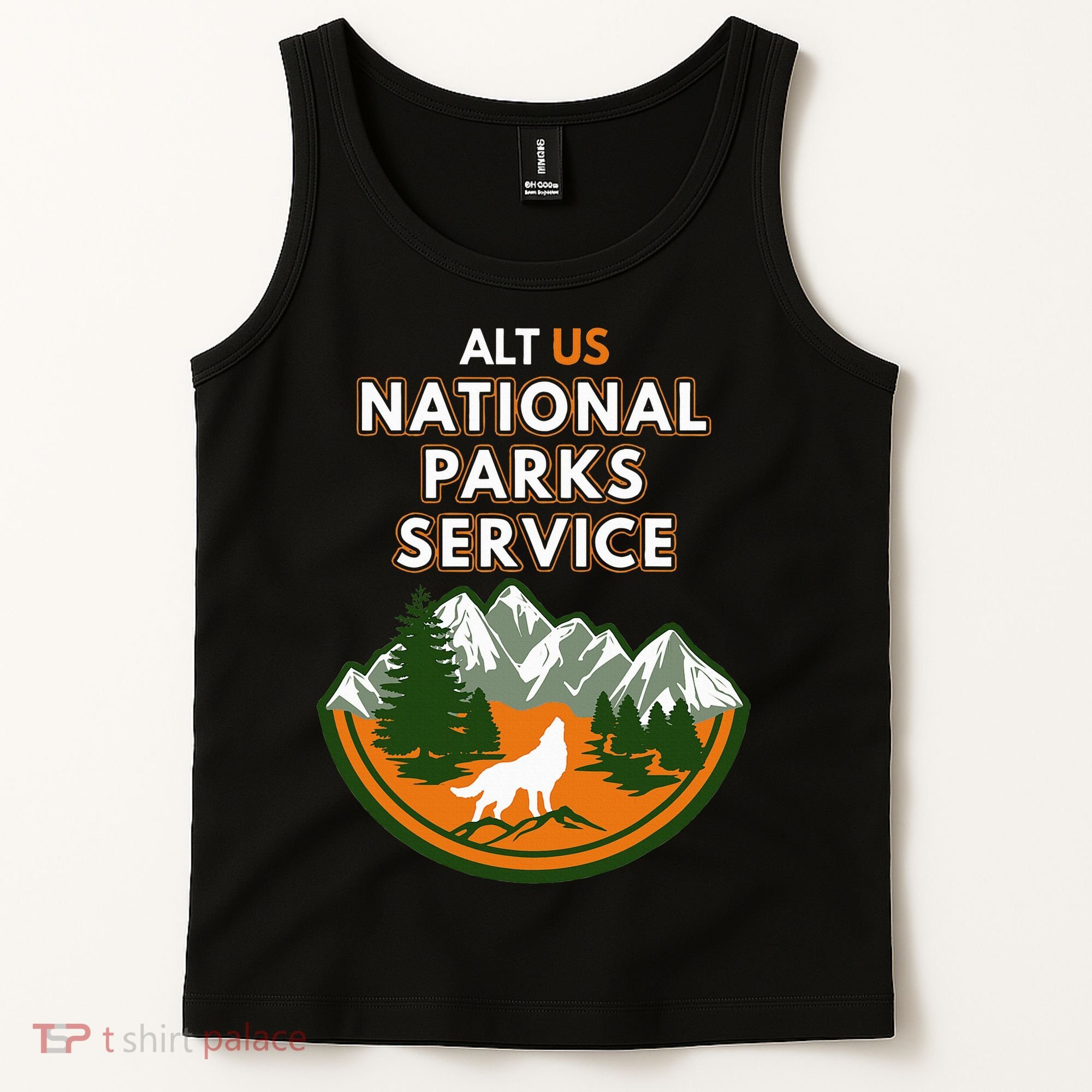 Resist Alt Us National Parks Service Tank Top