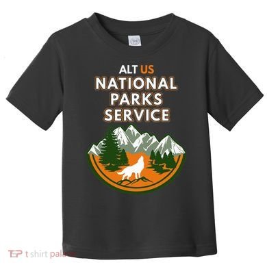 Resist Alt Us National Parks Service Toddler T-Shirt
