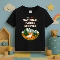 Resist Alt Us National Parks Service Toddler T-Shirt thumb 3