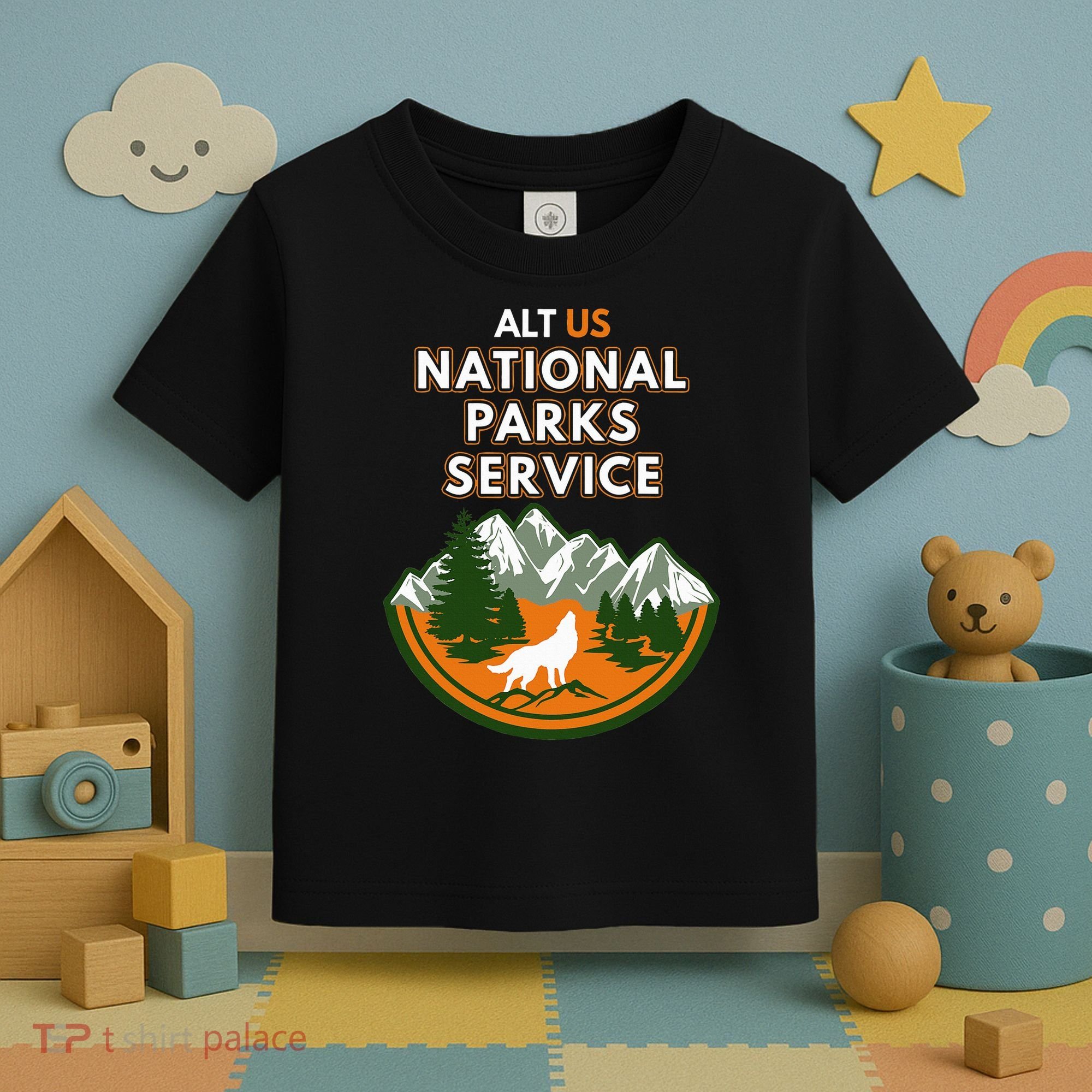 Resist Alt Us National Parks Service Toddler T-Shirt